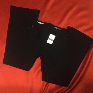 Gap 1969 authentic 27s black superdark flares
